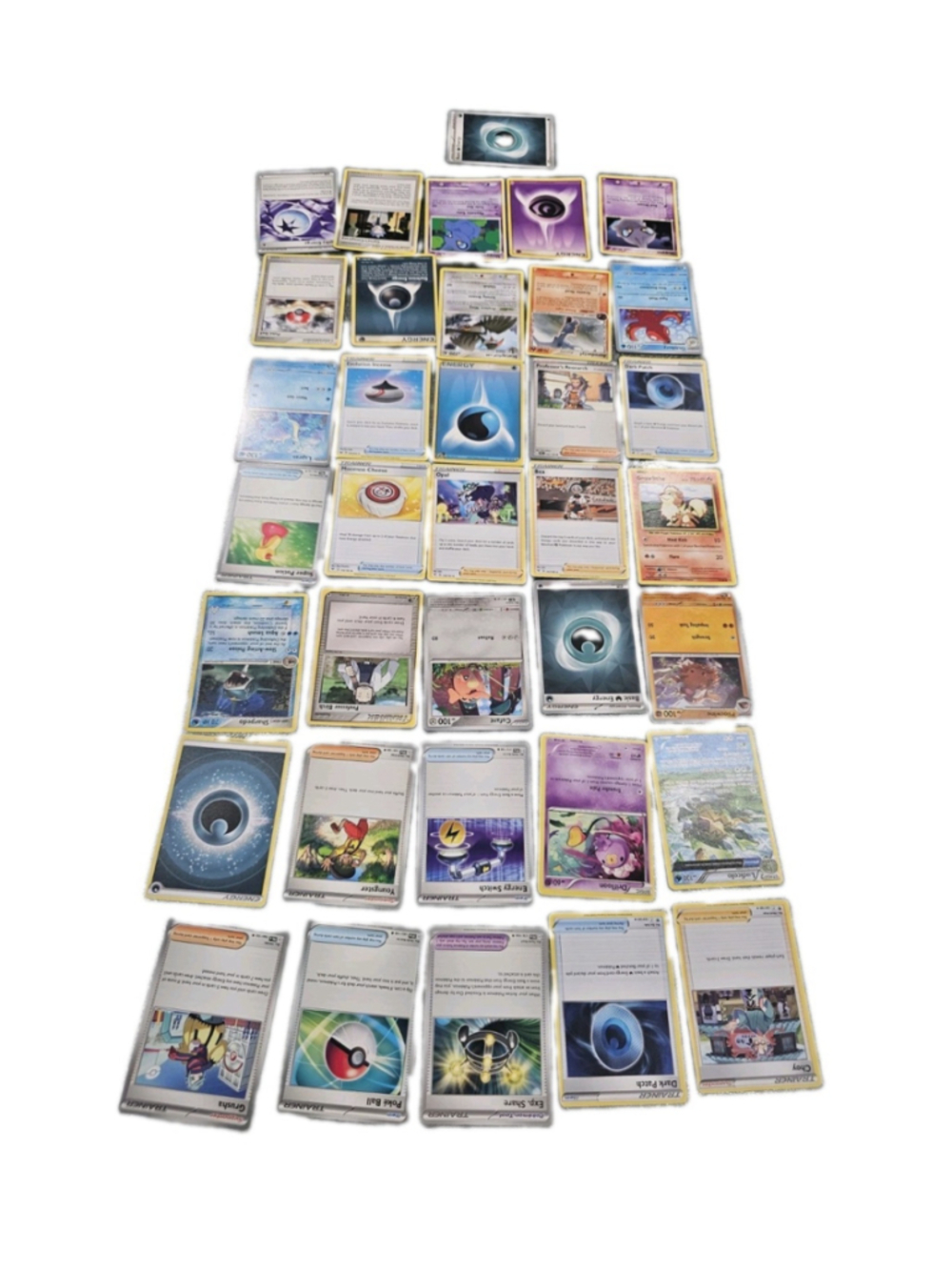 Pokémon TCG Mixed Lot of 36 Cards | Trainers, Pokémon, Energy | Near Mint